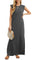 Vestido Maxi Casual Feminino, Largura Solta e Sem Rugas - DRESS | Benedita Lisboa