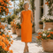 Vestido Midi Maureen™ com bolsos - DRESSES | Benedita Lisboa