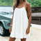 Vestido Mini Cami Sem Costas com Pregas - | Benedita Lisboa