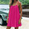 Vestido Mini Cami Sem Costas com Pregas - | Benedita Lisboa