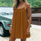 Vestido Mini Cami Sem Costas com Pregas - | Benedita Lisboa
