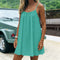 Vestido Mini Cami Sem Costas com Pregas - | Benedita Lisboa