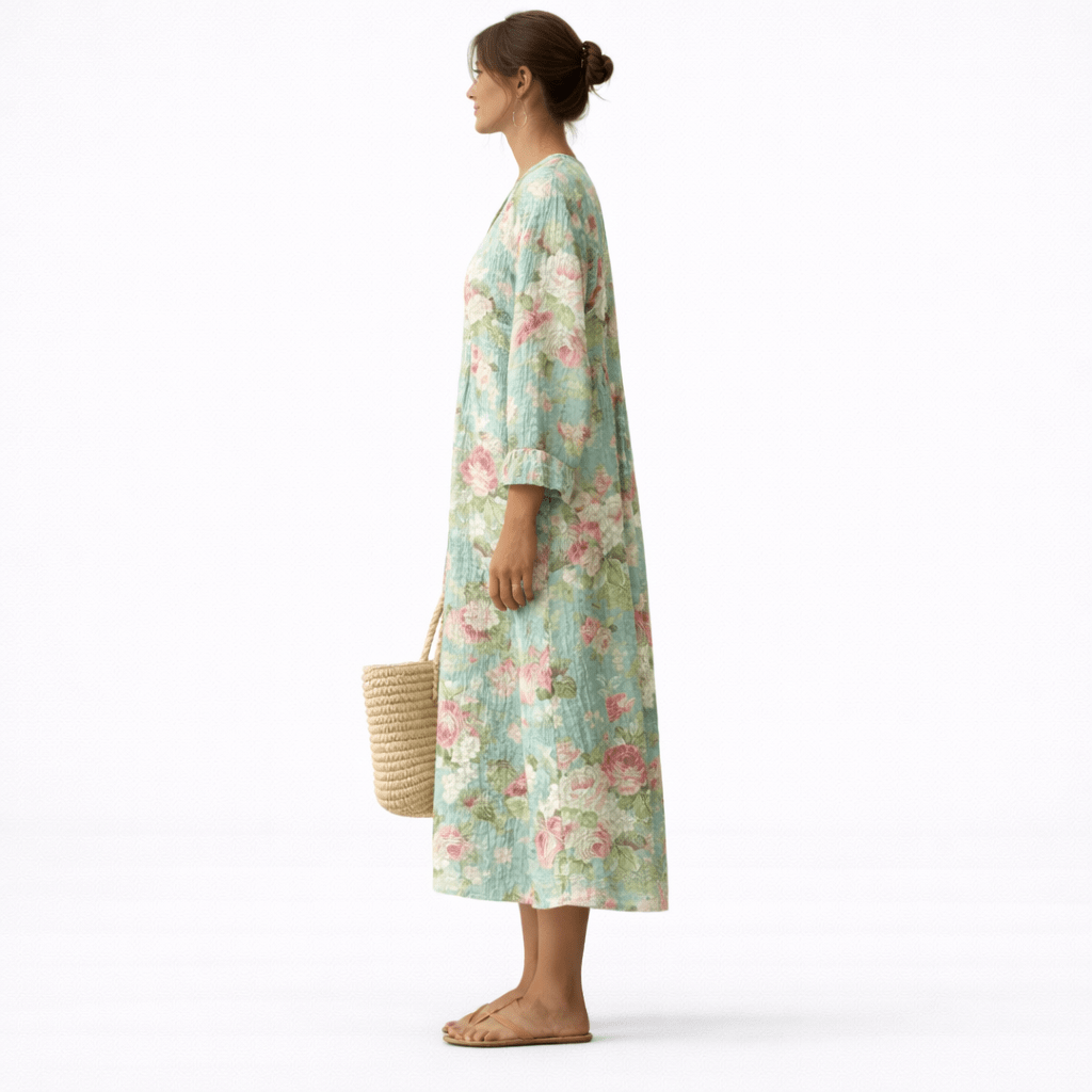 Vilma™ | Vestido Floral Delicado - Vestido | Benedita Lisboa