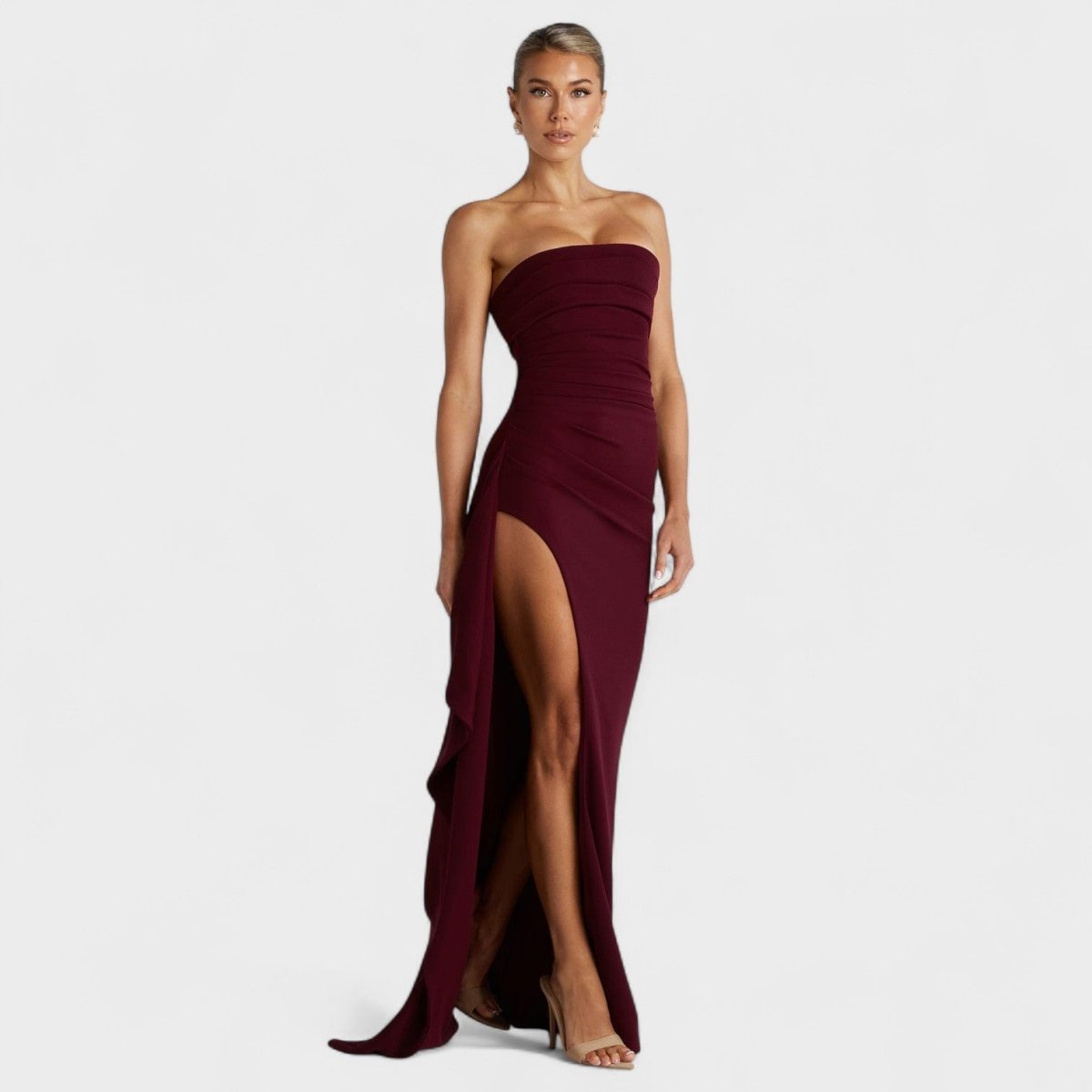 Zafira™ | Vestido Maxi Elegância e Sedução - | Benedita Lisboa