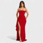 Zafira™ | Vestido Maxi Elegância e Sedução - | Benedita Lisboa