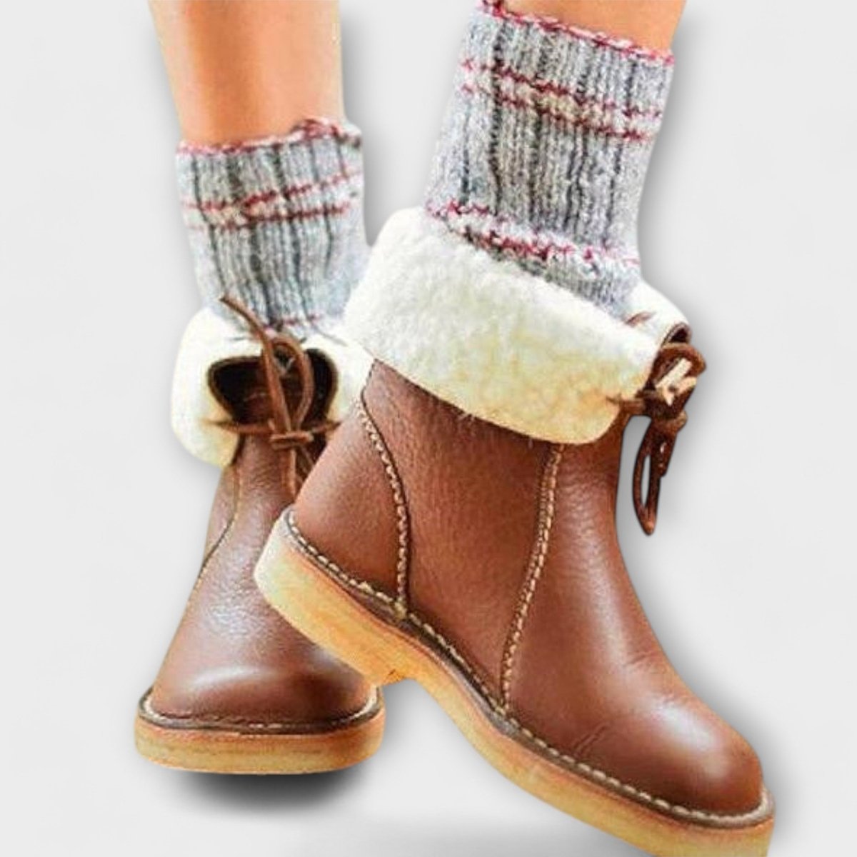 Zeita™ | Botas impermeáveis com forro de lã - | Benedita Lisboa