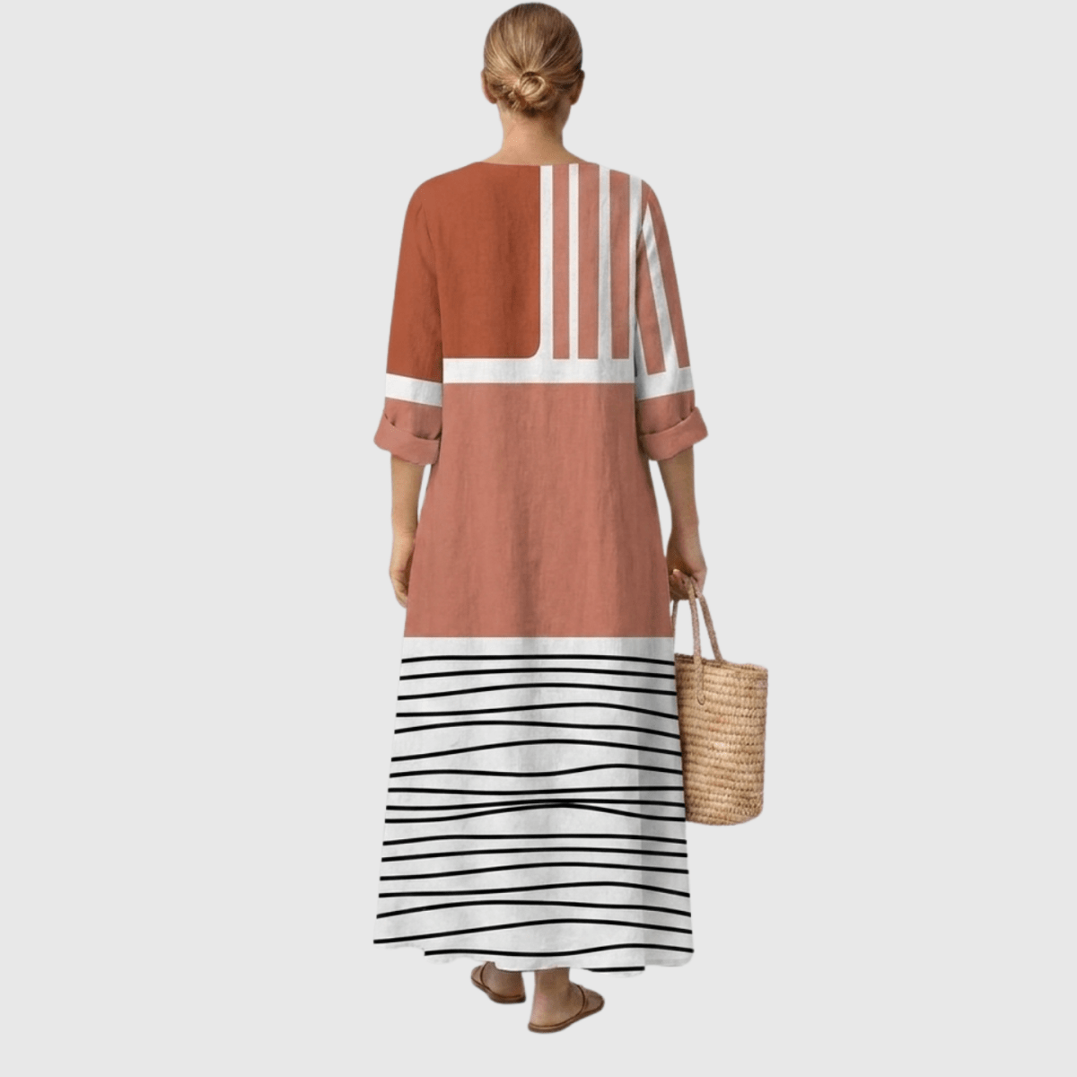 Zoe™ | Vestido Floral Confortável - Vestido | Benedita Lisboa